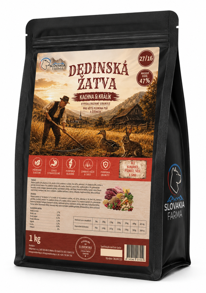 Granule Slovakia Farma - Dedinská Žatva 27/16 - 1 kg