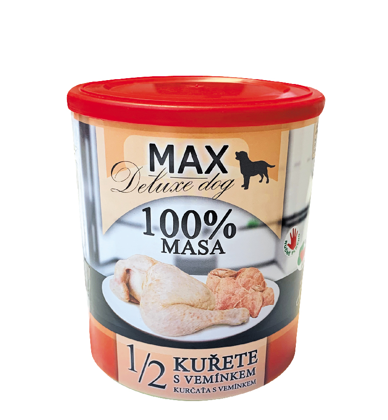 Levně MAX deluxe 1/2 KUŘETE s vemínkem 800g