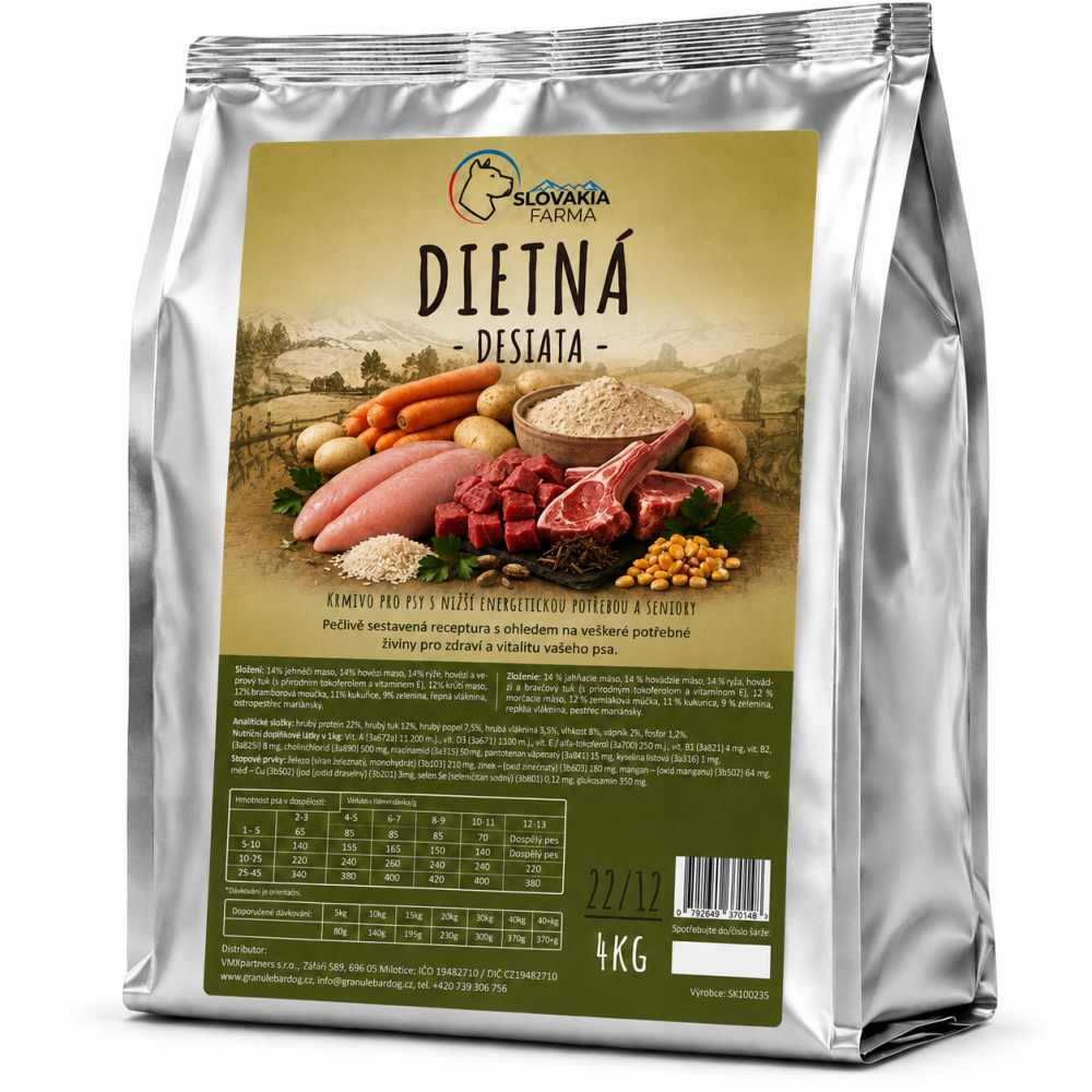 Granule Slovakia Farma Diétna Desiata 22/12