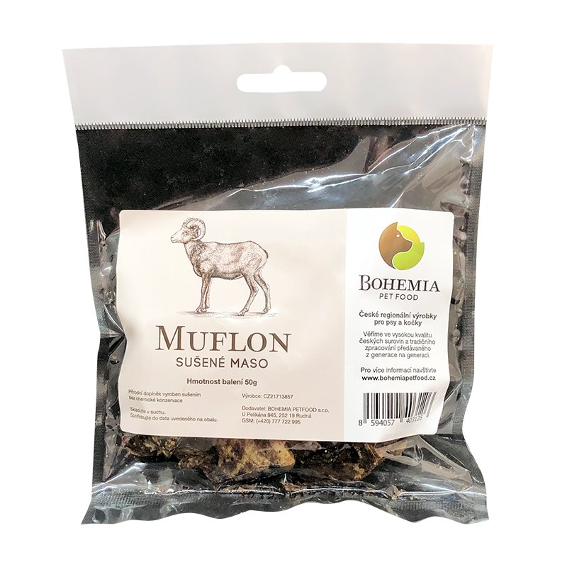 BOHEMIA Muflon sušené 50 g