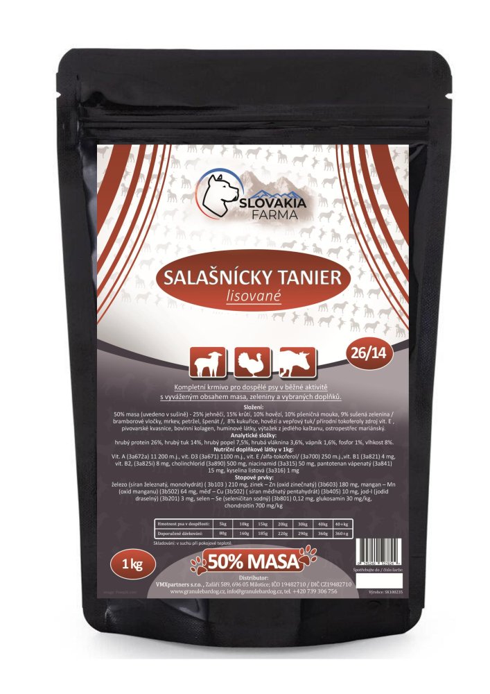 Lisované Granule Slovakia Farma - Salašnícky tanier 26/14 - 1 kg