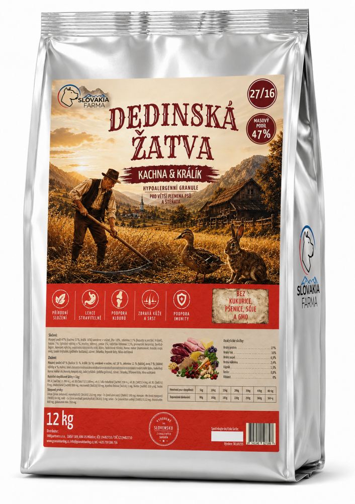 Granule Slovakia Farma - Dedinská Žatva 27/16 - 12 kg