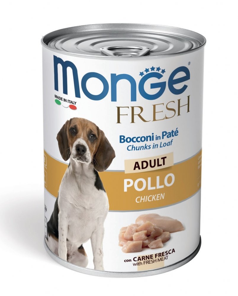 MONGE FRESH DOG kuřecí 400g