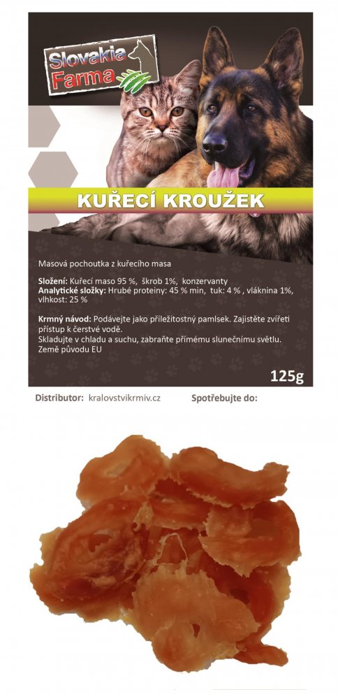 Kuřecí kroužek 125g