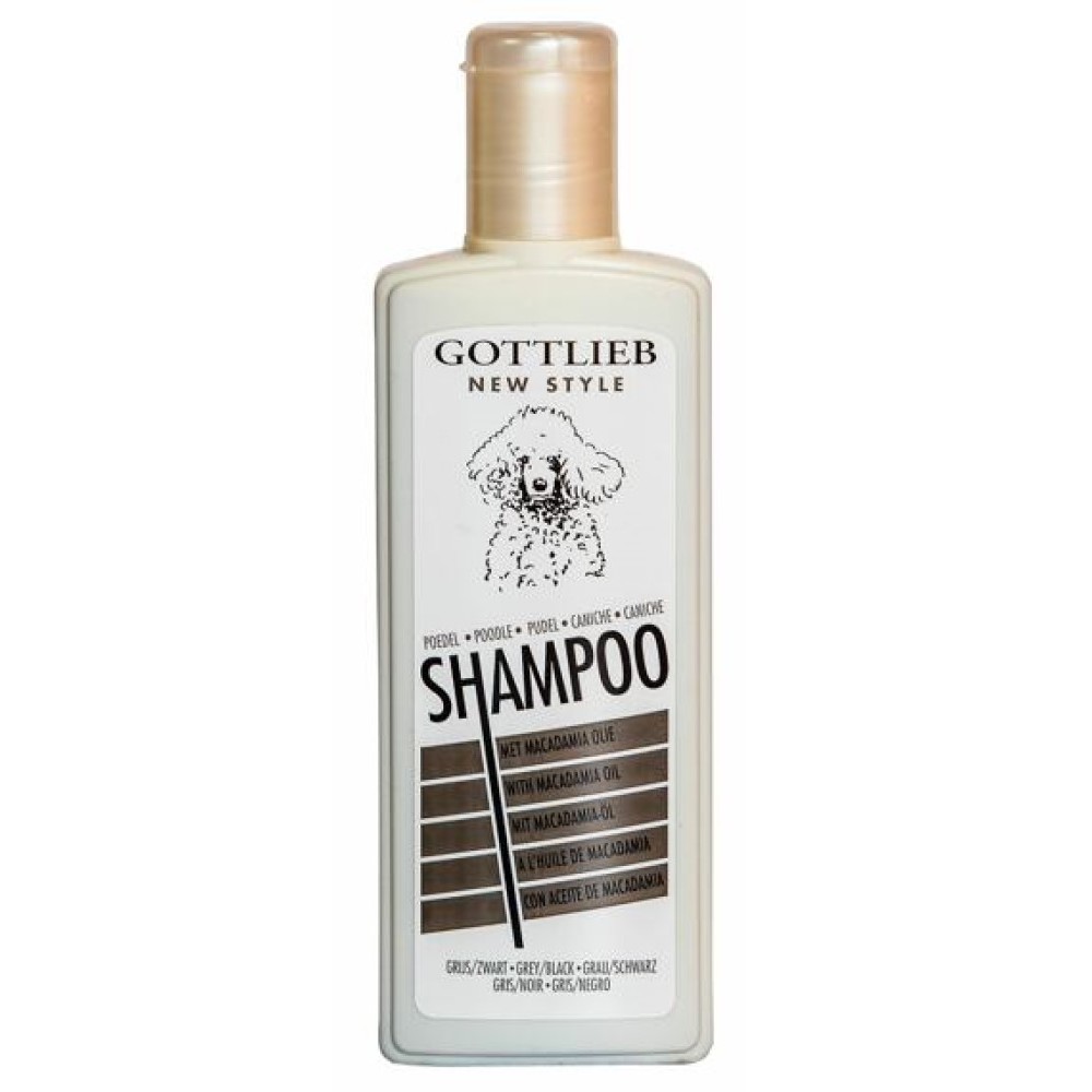 GOTTLIEB ŠAMPON 300ML 300ML PUDL ČERNÝ S MAKADAMOVÝM OLEJEM