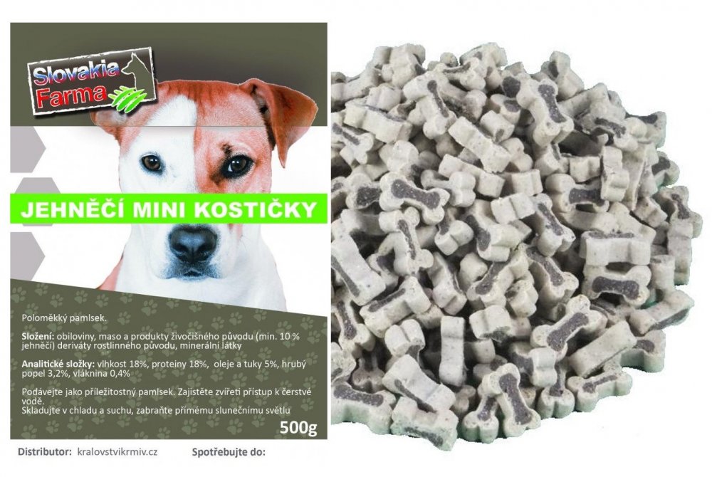 Levně Jehněčí mini kostičky 500 g