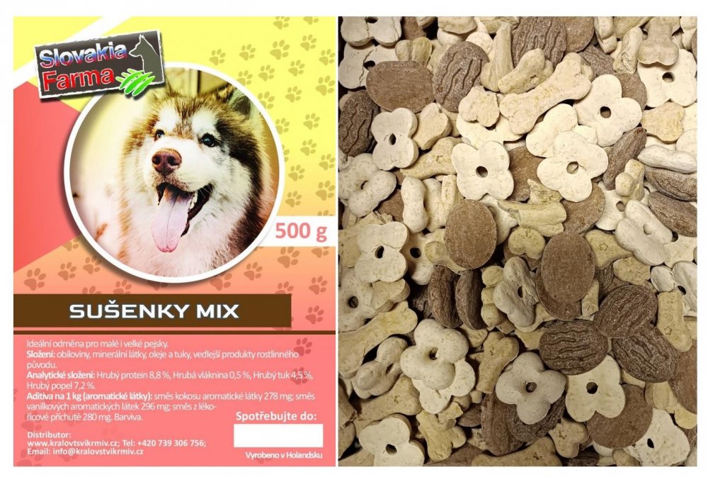 Sušenky mix 500 g