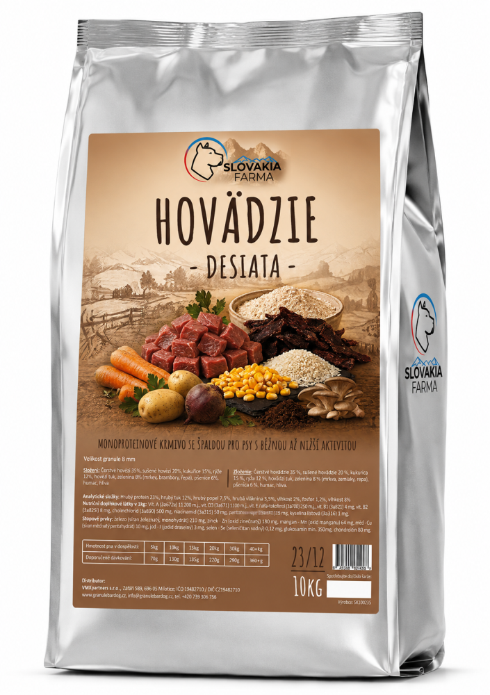 Granule Slovakia Farma Hovädzie Desiata 23/12