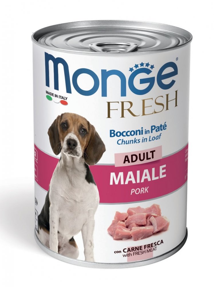 MONGE FRESH DOG Vepřová 400g