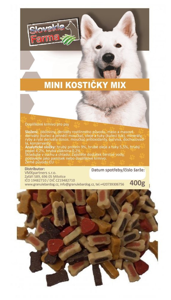 Mini kostičky mix 400g