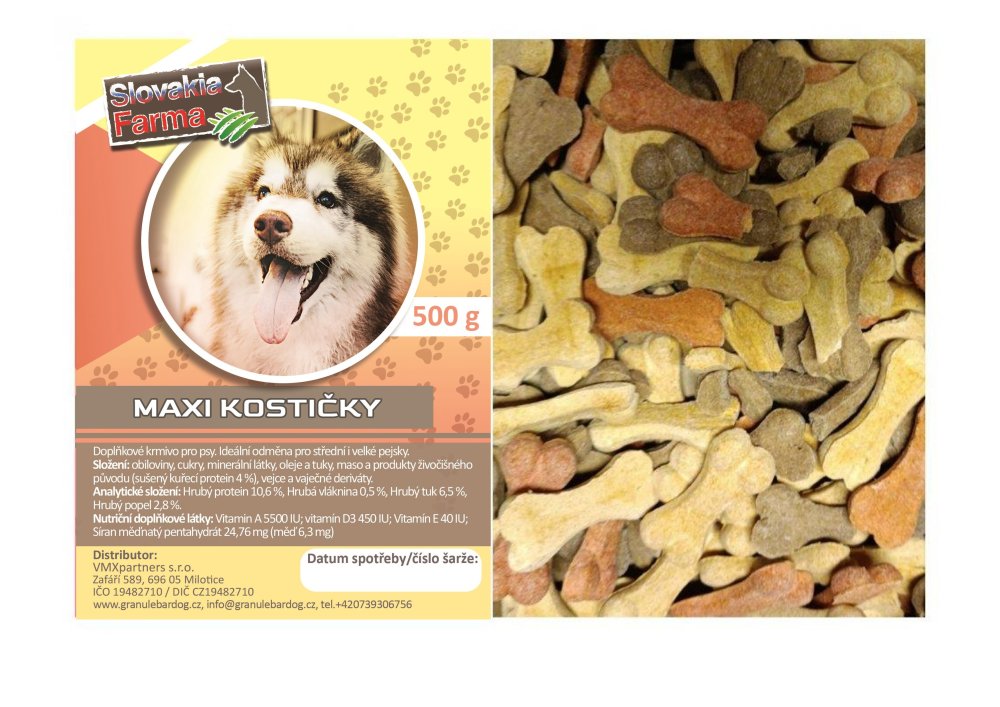 Maxi kostičky 500 g