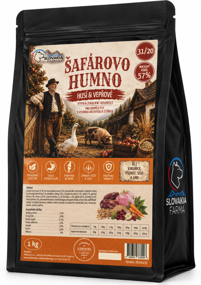 Slovakia Farma - Šafárovo Humno 31/20 - 1 kg
