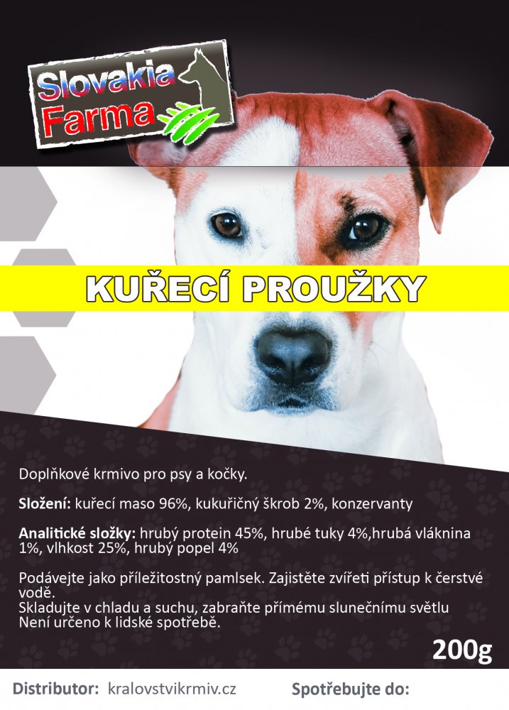 Kuřecí proužky 200g