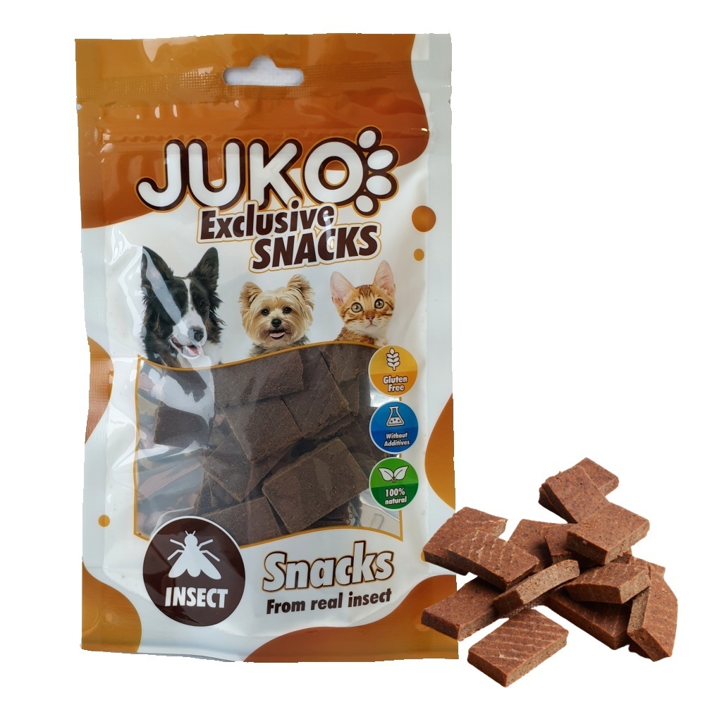 JUKO Snacks Hmyzí kostky 70 g