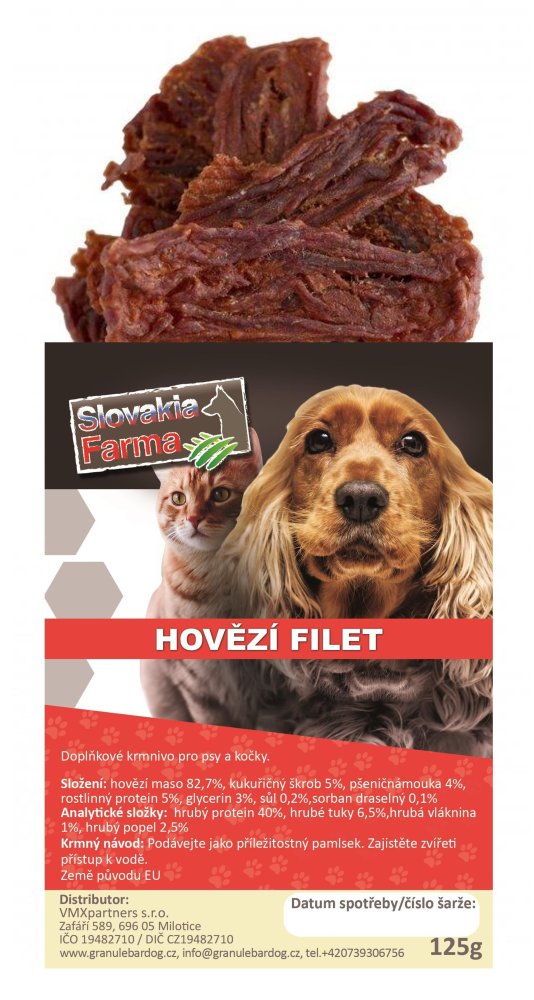Hovězí filet 125g