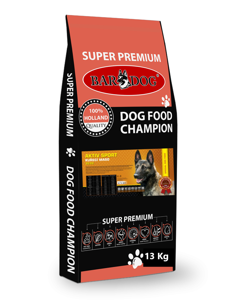 Bardog Super prémiové granule Aktiv sport 32/22