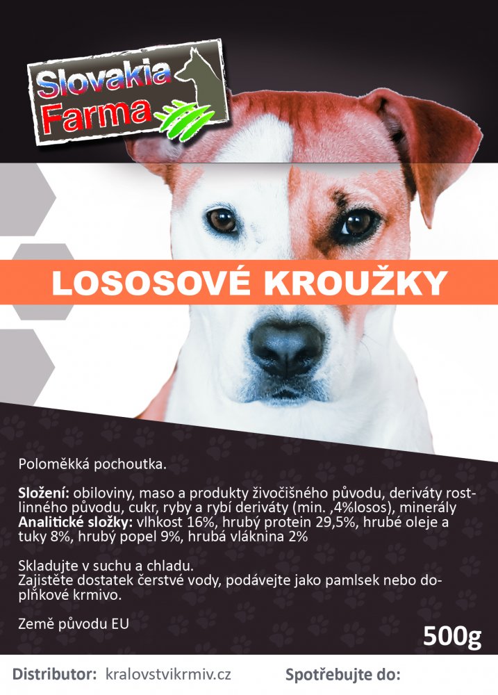 Lososové kroužky 500 g