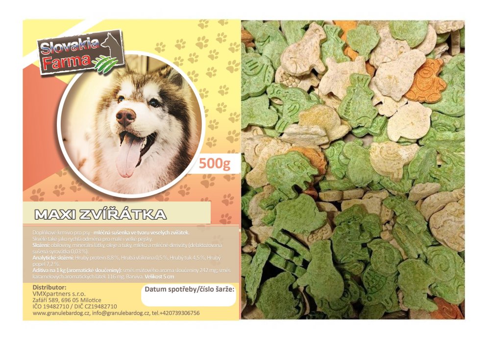 Maxi zvířátka 500g