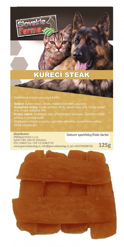 Kuřecí steak 125g