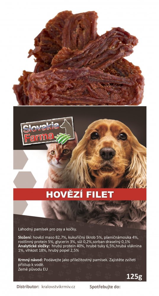 Hovězí filet 125g